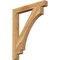 Ekena Millwork Imperial Block Rough Sawn Bracket, Western Red Cedar, 4"W x 34"D x 42"H BKT04X34X42IMP05RWR - alternate 1